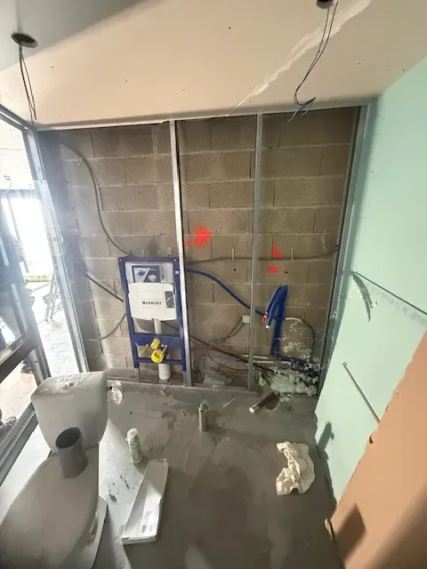 Rénovation de salle de bains aveyron avant