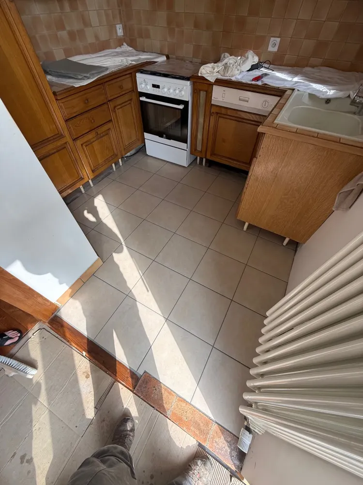 Revêtement de sol à naucelle après